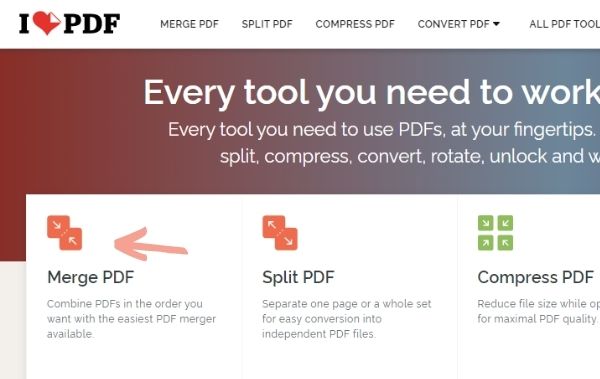 ilovepdf website