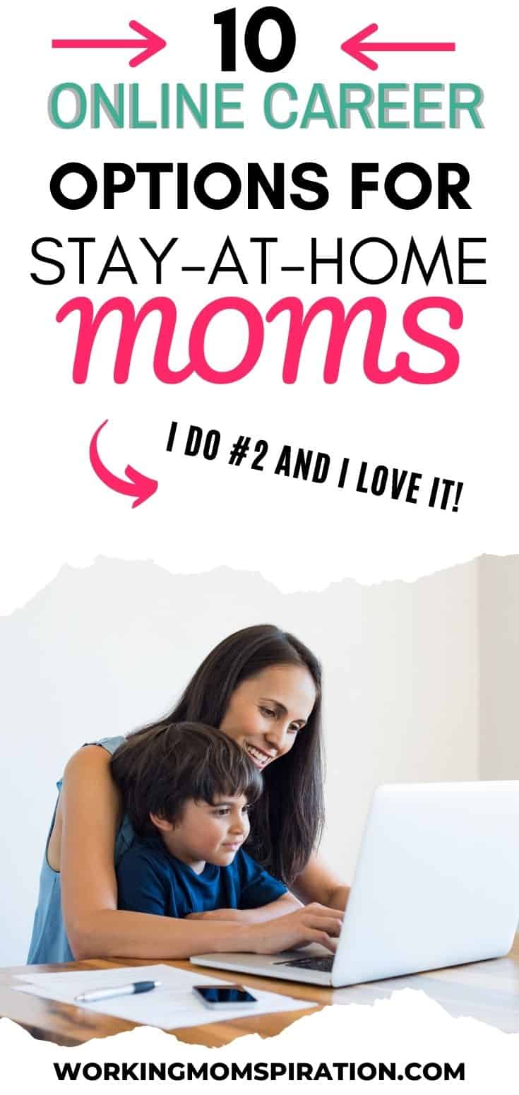 online career ideas for moms