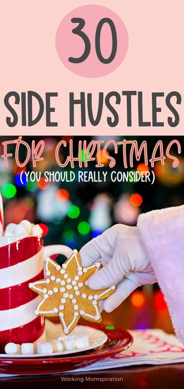 christmas side hustle for moms