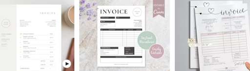 invoice templates