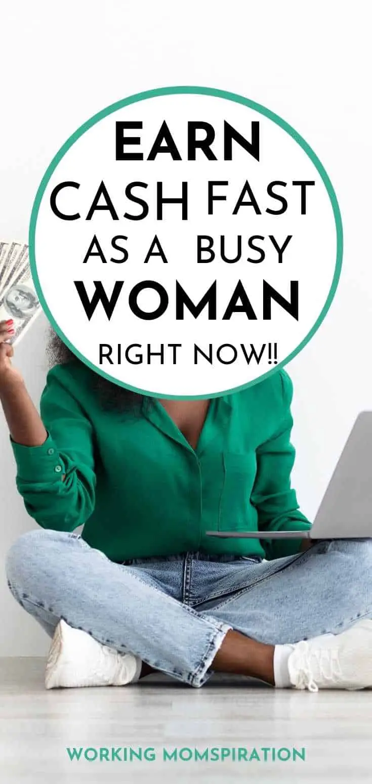 earn money fast as a woman