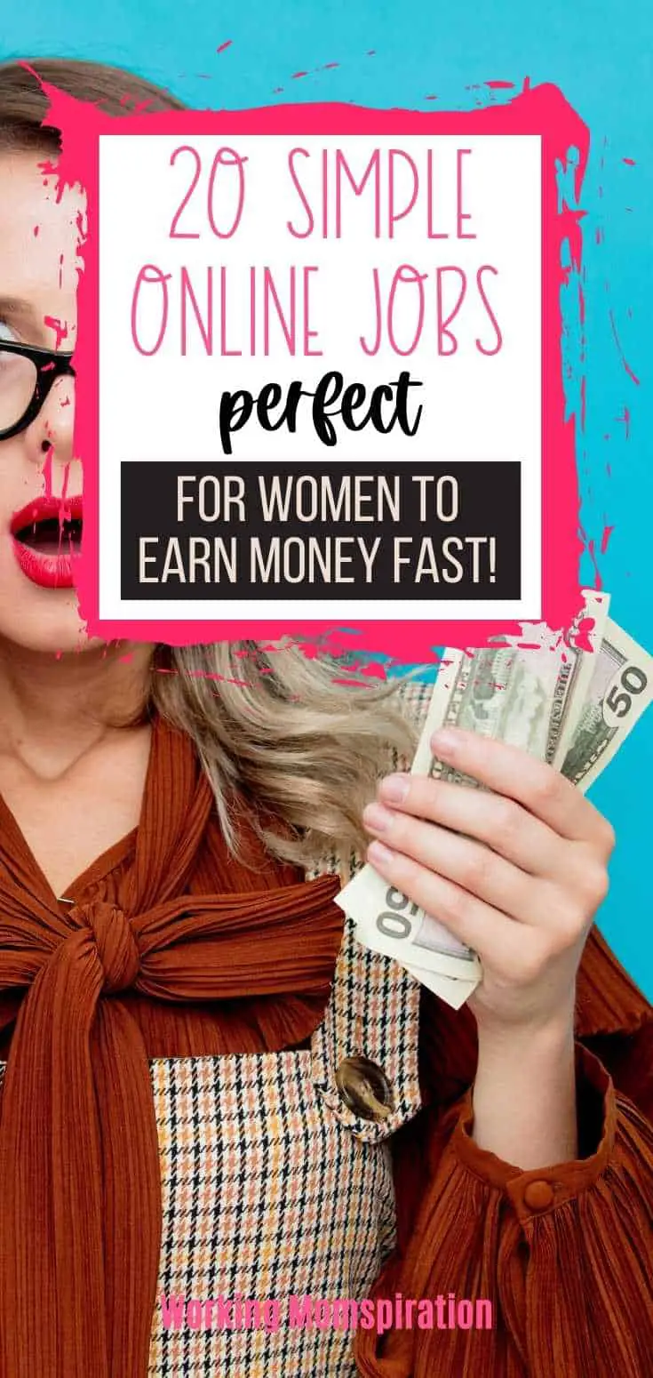 Woman makes money fast at home