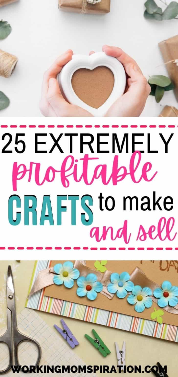 25 awesomely profitable crafts to make and sell at home